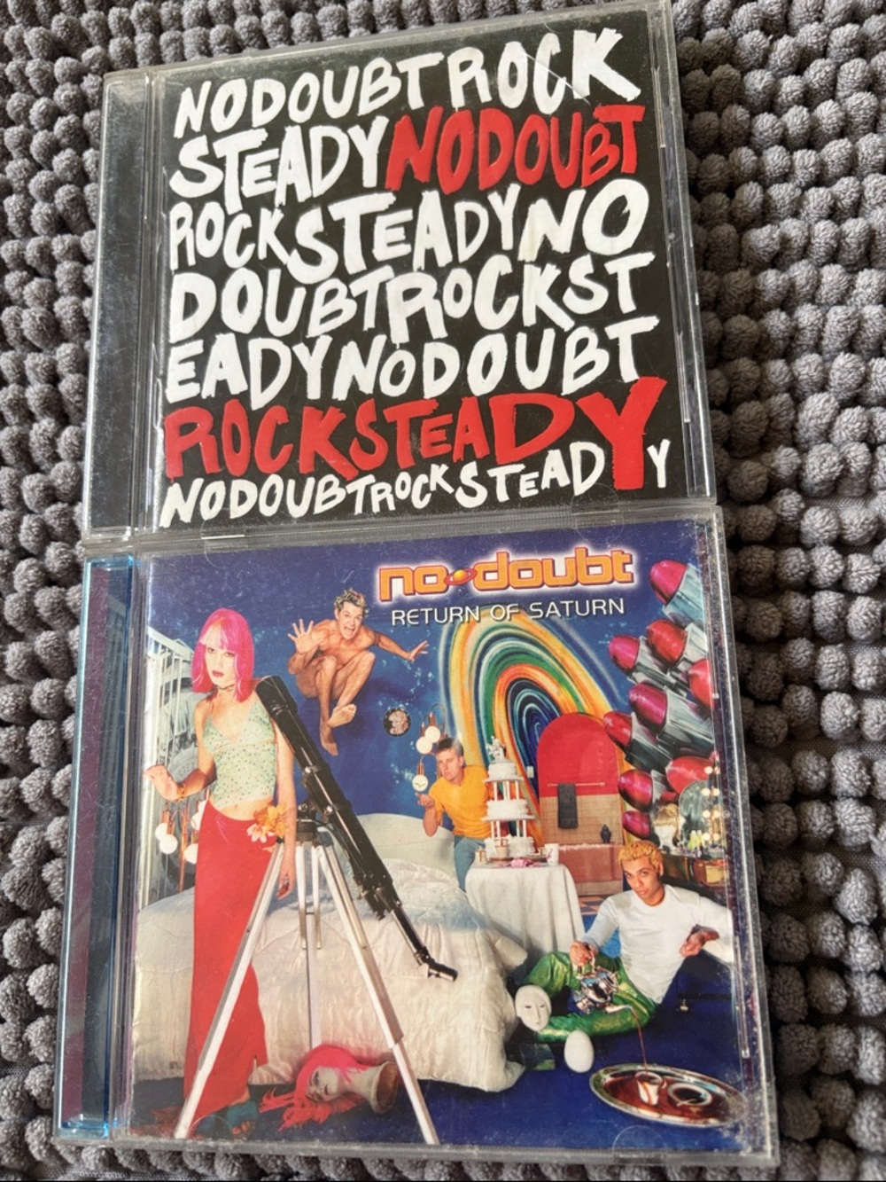 No Doubt CD Lot - Rocksteady & Return of Saturn - Black, Red, Multicolor